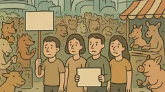 Dowcip: W XXIII wieku protestowali przeciw GMO