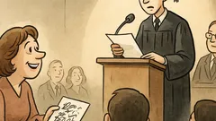 Dowcip: Jasio dziękuje mamie na rozdaniu